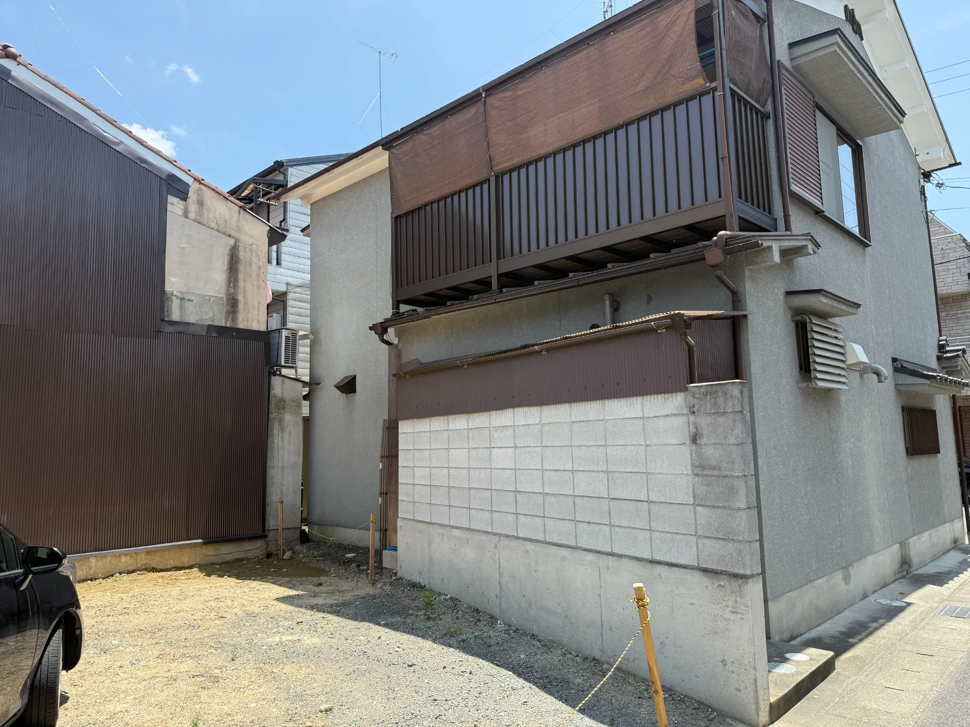 城陽市の建売住宅の現場確認